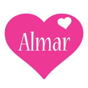 Almar love-heart logo