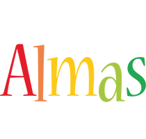 Almas birthday logo