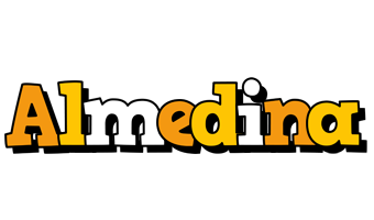 Almedina cartoon logo