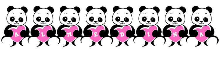 Almedina love-panda logo