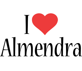 Almendra i-love logo