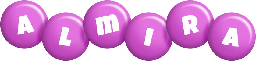 Almira candy-purple logo
