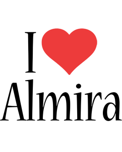 Almira i-love logo