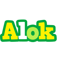 Alok soccer logo
