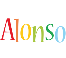 Alonso birthday logo