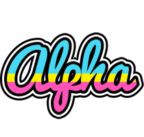 Alpha circus logo