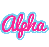 Alpha popstar logo