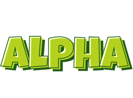 Alpha summer logo