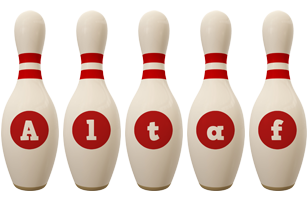 Altaf bowling-pin logo