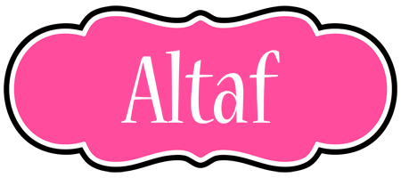 Altaf invitation logo