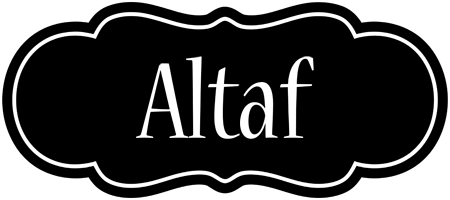 Altaf welcome logo