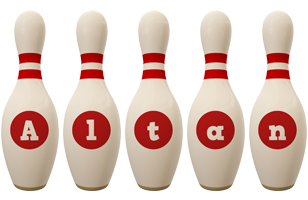 Altan bowling-pin logo