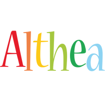 Althea birthday logo