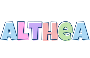 Althea pastel logo