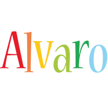 Alvaro birthday logo