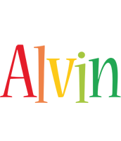 Alvin birthday logo