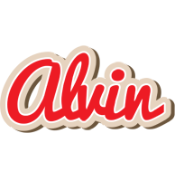 Alvin chocolate logo