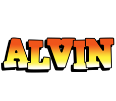 Alvin sunset logo