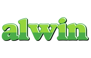 Alwin apple logo