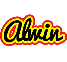 Alwin flaming logo
