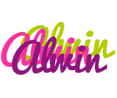 Alwin flowers logo