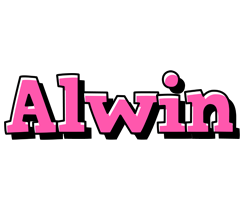 Alwin girlish logo