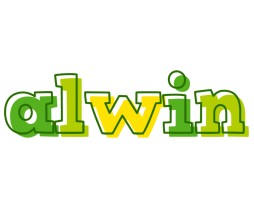 Alwin juice logo