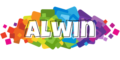 Alwin pixels logo