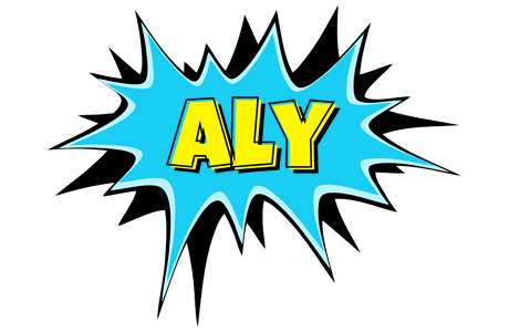 Aly amazing logo