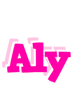 Aly dancing logo