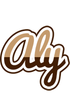 Aly exclusive logo