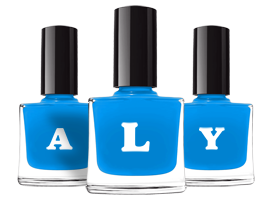 Aly glossy logo