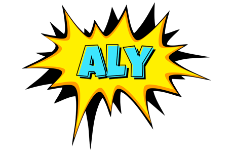 Aly indycar logo