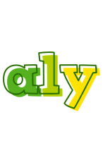 Aly juice logo