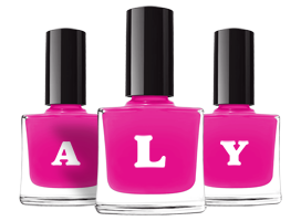 Aly nails logo