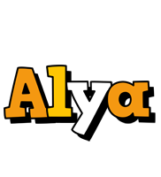 Alya cartoon logo