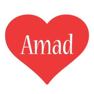 Amad love logo