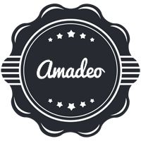 Amadeo badge logo