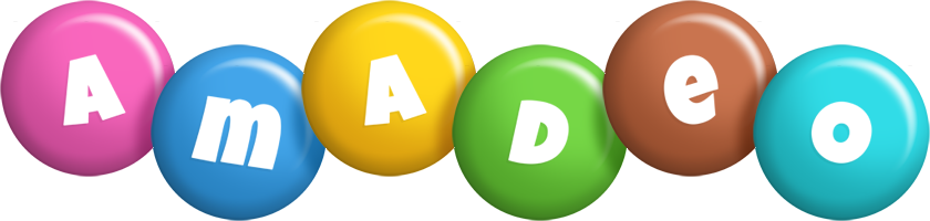Amadeo candy logo