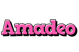 Amadeo girlish logo