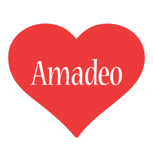 Amadeo love logo