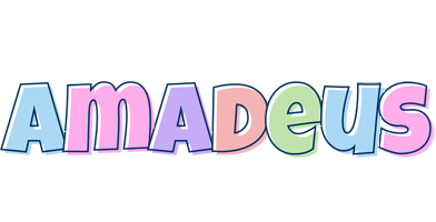 Amadeus pastel logo