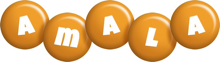 Amala candy-orange logo