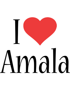 Amala i-love logo