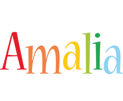 Amalia birthday logo