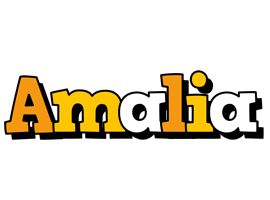 Amalia cartoon logo