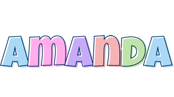 Amanda pastel logo
