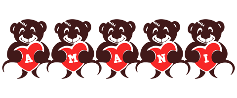 Amani bear logo