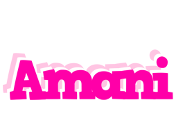 Amani dancing logo