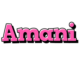 Amani girlish logo